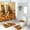 Pattern-4, variant on Horse 4 Pcs Shower Curtain Set Couple Wild Animal Wildlife Decor Farmhouse with Toilet Lid Cover and Bath Mat, Waterproof Shower Curtain with 12 Hooks, 72x72 Inch