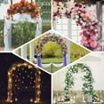 thumbnail image 5 of Efavormart 7.5ft Decorative Metal Wedding Arch - White - 55"Wx90"H, 5 of 10