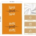 thumbnail image 6 of Orange Home Sweet Home Boho Fall Kitchen Towels Dish Towels, 18x26 Inch Decoration Hand Towels Set of 2, 6 of 6