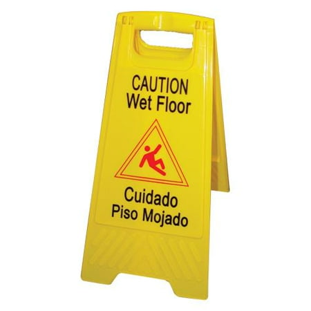 Caution Wet Floor - Winco - WCS-25 - Wet Floor Caution Sign
