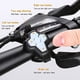 thumbnail image 4 of Intermitentes para bicicleta, luz trasera para bicicleta con intermitentes, luz trasera LED para bicicleta recargable por USB de 120 lúmenes, intermitentes inalámbricos para bicicleta con control remo, 4 of 5