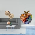 thumbnail image 2 of Escultura de hoja creativa nórdica, figura de metal, adorno abstracto, , frutas, obra de arte coleccionable para mesa, bar, decoración del, 2 of 8