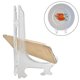 thumbnail image 5 of Display Board Holder Easel Picture Bowl Holder Via Ceramic Board Holder(white)10pcs), 5 of 5