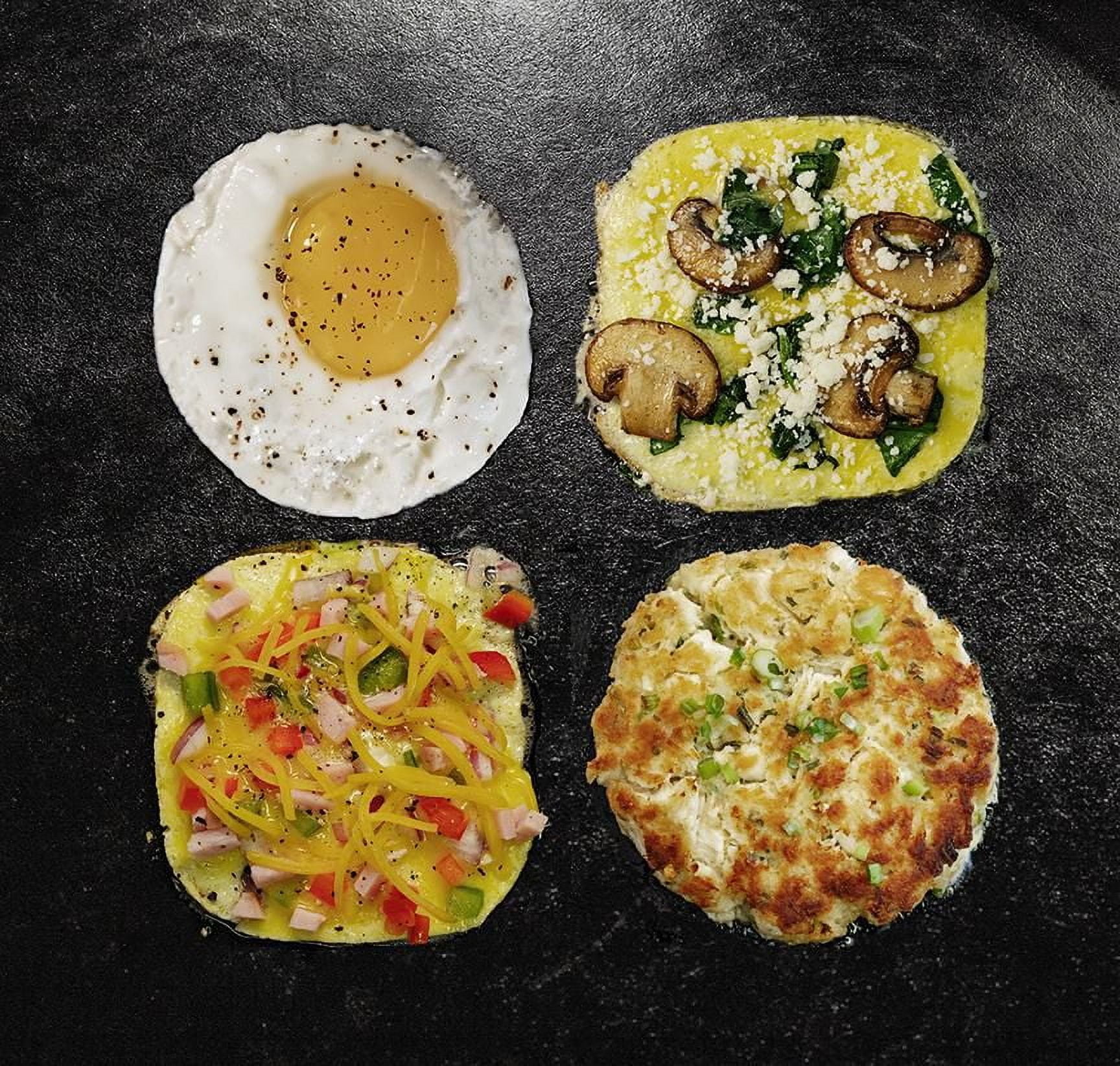 Blackstone 8 Piece Egg Ring Set, Egg Rings