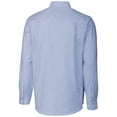 thumbnail image 3 of Men's Cutter & Buck Light Blue/White Presidents Cup Oxford Stripe Long Sleeve Button-Down Shirt, 3 of 3