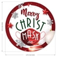 thumbnail image 6 of 2020 Christmas Ornament, Merry Christmask 2020 Ornament, Large 3.75" Round Metal Ornament, Velvet Pouch Included by Soul Décor, 6 of 7