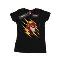 thumbnail image 1 of DC Comics T-Shirt en Coton Portrait Flash Lightning pour Femmes, 1 of 3