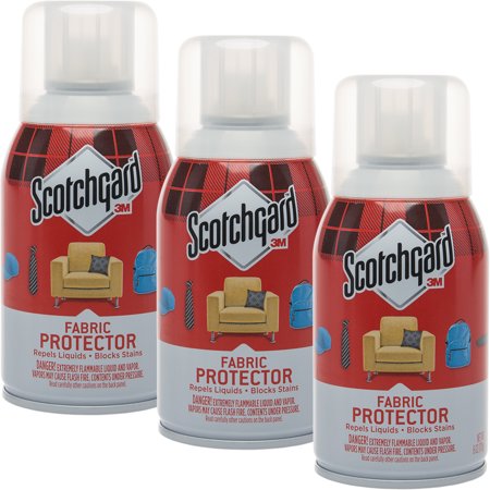 Scotchgard3 Pack 3m Fabric 6oz Protector Spray Block Furniture