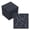 Black gravel, variant on Interlocking Outdoor Floor Mat Set, 44 Pcs Waterproof Patio Floor Mats, Snap Together Plastic Deck Tile Mat for Balcony, Backyard, Porch, Modular Floating Outdoor Flooring Surface (Brown Twill)