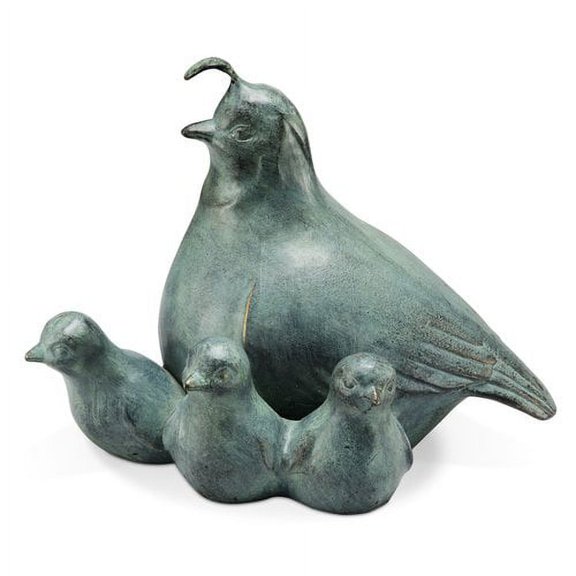 SPI Home Quail & Babies Key Box Garden