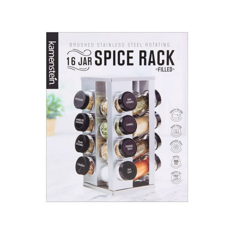 Kamenstein 16 Jar Heritage Spice Rack