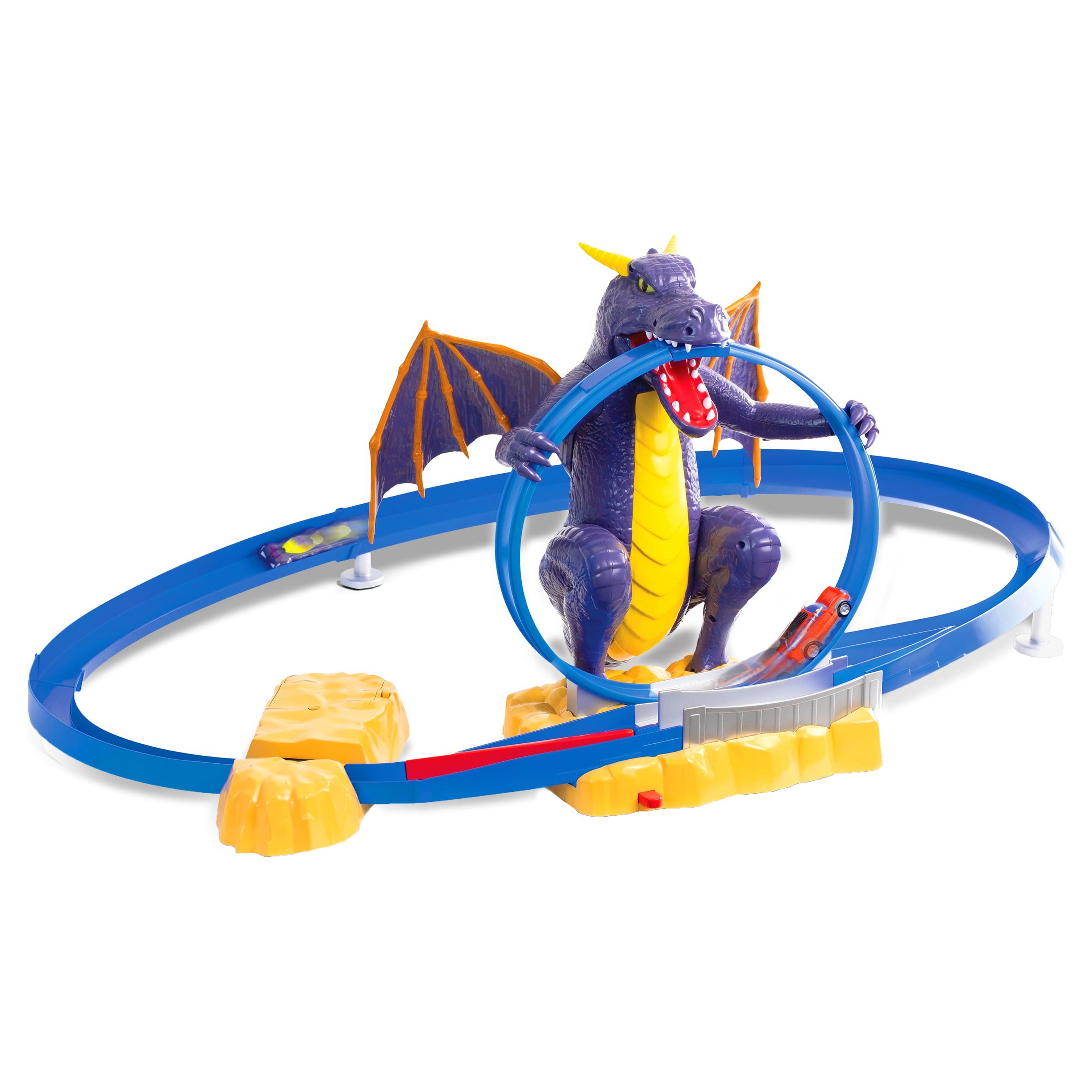 Adventure Force Burn and Bite Dragon Race Track, Includes 2 Vehicles and  Track, Children Ages 3+ - Walmart.com