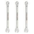 thumbnail image 1 of Uxcell 3pcs Thin Combination Wrench Metric 4mm 6-Point Ended Box 15 Degree Offset Open End Stainless Steel, 1 of 7
