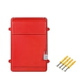 thumbnail image 2 of Rongfmy Wall Hanging Mailbox Post Box with Code Box 13.5x10x4inch for Customer Red, 2 of 9