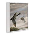 thumbnail image 3 of Stupell Industries Flying Geese over Rustic Animals Painting White Framed Art Print Wall Art, 12 x 12, 3 of 8