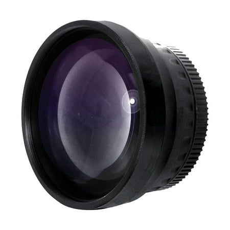 New 2.0x High Definition Telephoto Conversion Lens For Canon EOS Rebel T6i (Only For Lenses With Filter Sizes Of 52, 58, & (Best Lens For Canon T6s)