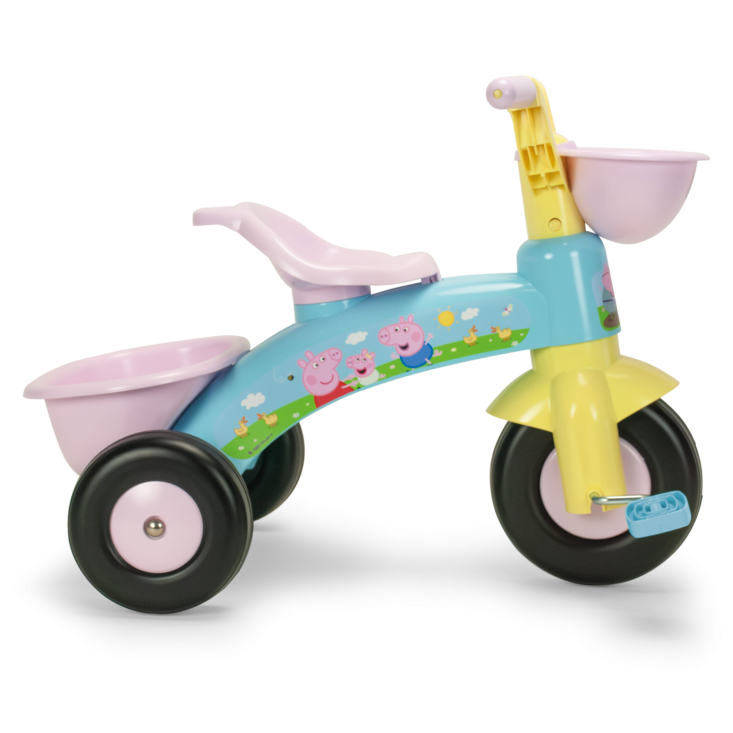 Peppa Pig Toddler Tricycle with Baskets photo 4