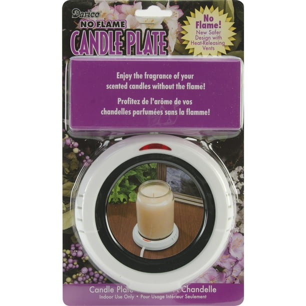 Darice Large Candle Warmer Jar Candle Warmer Safely Releases Scents Without a Flame Walmart