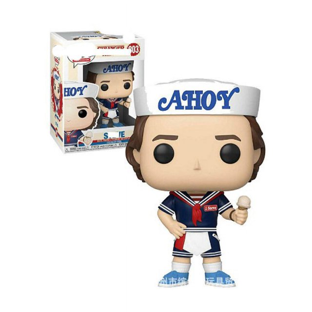 ¡Estallido! Figura de la serie de televisión Stranger Things, figura coleccionable, figura de acción, multicolor, regalo de cumpleaños para amigo o niño(L)