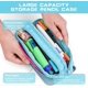 thumbnail image 4 of Large Pencil Case, Large Capacity Pencil Pen Case Multi Compartment Office Stationery Cosmetic Bag Pressure Release Pencil Case, 4 of 5
