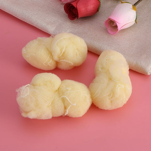 WHAMVOX 100pcs Hair Nets Invisible Elastic Mesh (Gold)