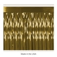 thumbnail image 6 of 6 Pack Beistle 2-Ply Party Metallic Fringe Drape - gold, 6 of 8