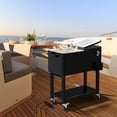 thumbnail image 6 of HighSound 80 QT Rolling Ice Chest Cooler Cart, 6 of 6