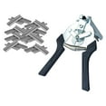 thumbnail image 4 of Alicates Profesionales para Anillos de Cerdo Shamjiam Alicates de Clavos con Clips Negro, 4 of 8