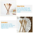 thumbnail image 3 of unbranded 10pcs Reusable Spoon Bamboo Coffee Stirrer Stirring Spoon Long Handle Spoon, 3 of 6