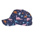 thumbnail image 5 of Naloa Original Classic Low Profile Hat Men Women Baseball Cap Dad Hat Adjustable Unconstructed Dinosaur Print Cap, 5 of 9