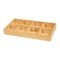 thumbnail image 5 of YWMJZEU Wooden Divided Storage Box Decorative Sorting Tray for Collectibles Trinkets, 5 of 9