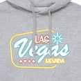 thumbnail image 3 of Instant Message - Las Vegas - Men's Pullover Hooded Fleece Sweatshirt, 3 of 6