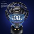 thumbnail image 3 of Pequeño Ventilador De Escritorio USB, Mini Ventilador De Refrigeración Personal Eléctrico De 5 Velocidades, 3 of 7