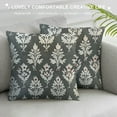 thumbnail image 3 of GOSMITH Decorative Square Accent Throw Pillow Cover - Sofa, Chair, Couch, Bedroom, Living Room, Farmhouse Home Decor - Natural, 3 of 5