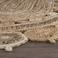 thumbnail image 2 of 9â€™ Oval Shaped Natural Toned Area Rug, 2 of 5