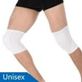 thumbnail image 4 of harmtty 1Pc Knee Pad Comfortable Fit Breathable Collision Avoidance Anti slip High Elasticity Knee Sponge Sports Protective Gear Knee Pad Fitness Use White, 4 of 7