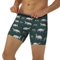 thumbnail image 2 of Sigee Turtle Chrysanthemum for Men's Boxer Briefs,Moisture Wicking and Breathable Medium, 2 of 9