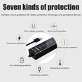 thumbnail image 4 of 4 Port USB 3.0 Hub Portable USB 3.0 Extension Splitter with Indicator Light Lead Adapter for Tablet Laptop Computer, 4 of 8
