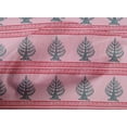 thumbnail image 4 of oneOone Cotton Poplin Fabric Chevron & Tree Block Print Fabric BTY 56 Inch Wide, 4 of 4