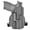 Carbon Fiber Black, variant on Smith & Wesson Bodyguard 2.0 Paddle Holster Black / Right Hand by Rounded Gear