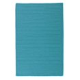 thumbnail image 1 of Colonial Mills Rug H049R096X132S Simply Home Solid - Turquoise 8 ft. x11 ft. Braided Rug, 1 of 1