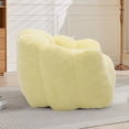 thumbnail image 4 of Lotus Type Compression Sofa Adult Bean Bag Sofa With Pull Ring Can Be Easily Moved Without Installation, Floor Sofa Couch For Living Room, Bedroom, Office, Apartment, 4 of 12