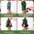 thumbnail image 3 of Molinillo de mesa con forma de miniárbol de Navidad artificial, pino de Navidad, 30 cm, 3 of 7