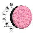 thumbnail image 4 of Easygdp pink bow Wheel Cover,Spare Tire Cover,4-17in Spare Tire Cover Universal Fit for Trailer, Car, Truck, SUV, Jeep-14 inch, 4 of 6
