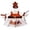 White, variant on FTsdfkl Porch Goose Outfit, Polyester Thanksgiving Pilgrim Statue Dress-up Outfit for 23in Goose Yard Fall Decor