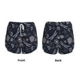 thumbnail image 3 of KLL Wildflowers And Dragonflies Pattern Shorts Women,Athletic Shorts High Waisted Running Shorts Pocket Sporty Short Gym Elastic Workout Shorts-XX-Large, 3 of 7