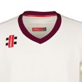 thumbnail image 2 of Gray-Nicolls - Jersey Pro Performance para Niños/Niñas (Marfil, Verde), 2 of 3