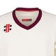 thumbnail image 2 of Gray-Nicolls - Jersey Pro Performance para Niños/Niñas (Marfil, Granate), 2 of 2
