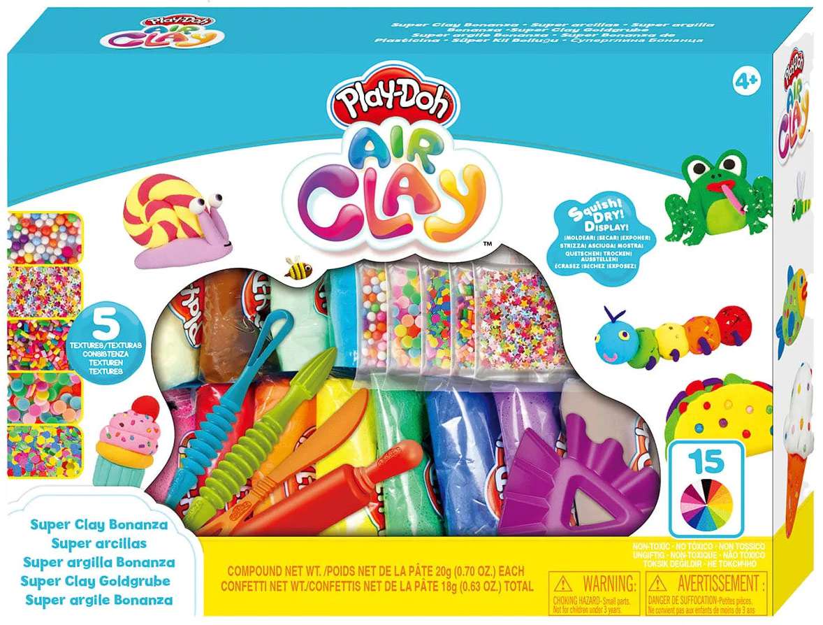 PlayDoh Air Clay Super Clay Bonanza Play Set