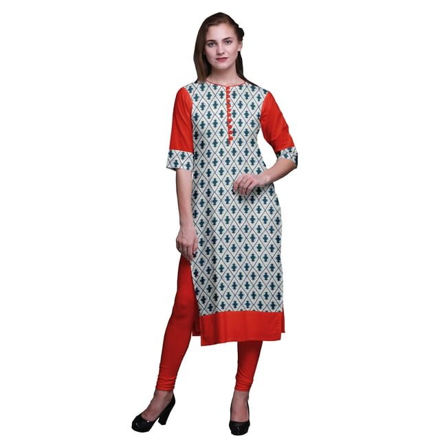 Bimba Straight Tunic Dresses For Women PrintedKurtiSummer Kurta